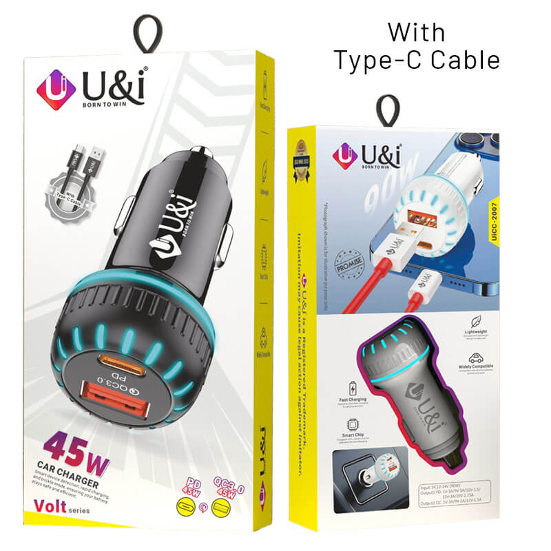 U&i Car Charger Wire Type-c