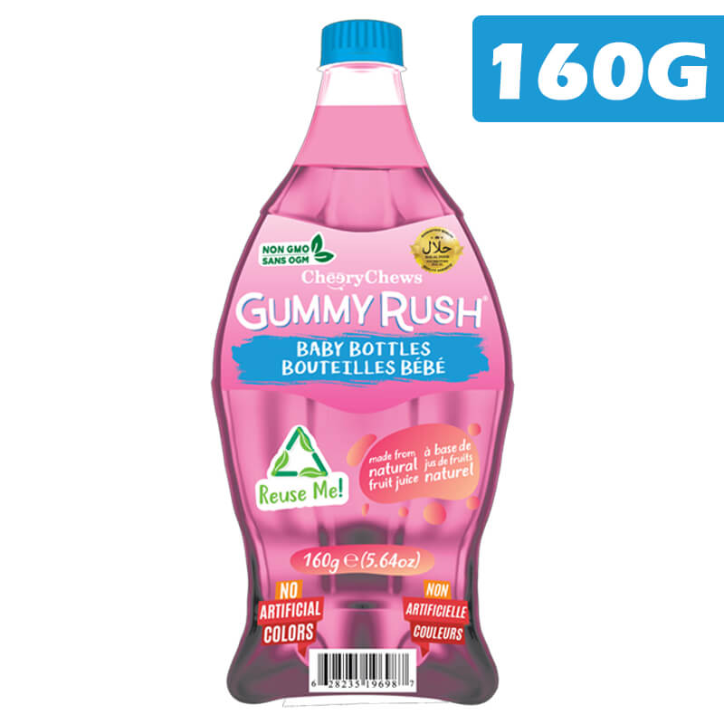 Gummy Rush Baby Bottle Bouteilles Bebe 160g
