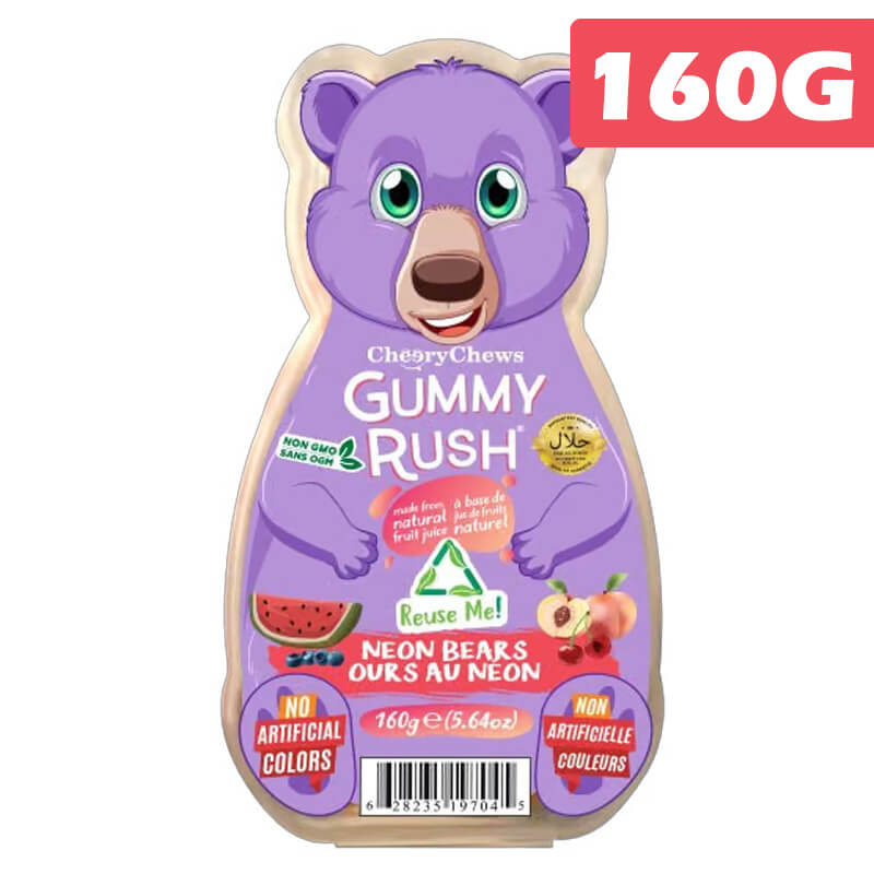 Gummy Rush Neon Bear 160g