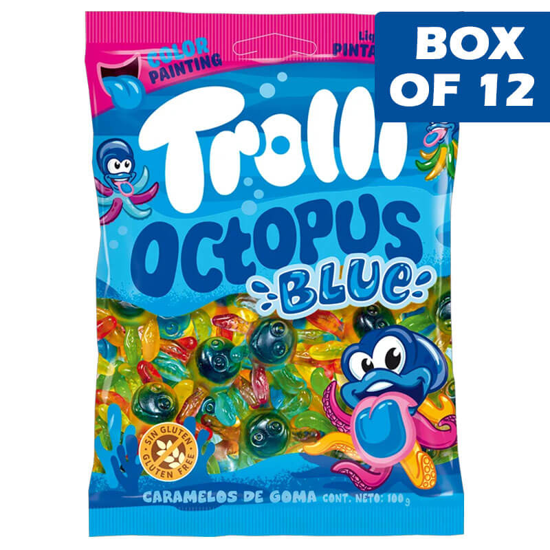 Trolli Octopus Blue 100g
