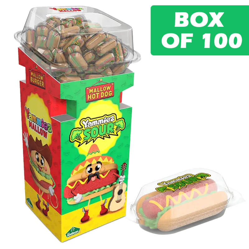 Yammiez Mallow Burger Marshmallow Pieces 50g (100 Pack)