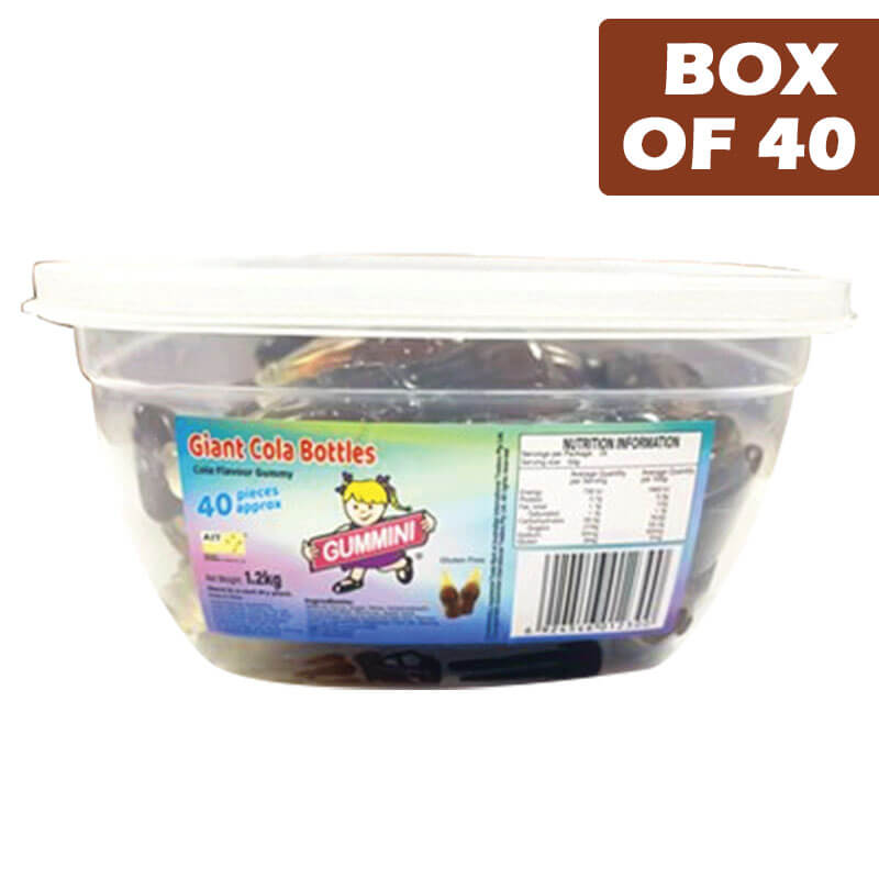 Gummyni Giant Cola Bottles Tub 1.3 kg