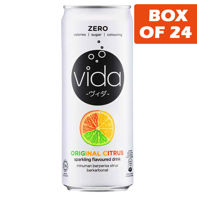 Vida Sparkling Citrus 325Ml