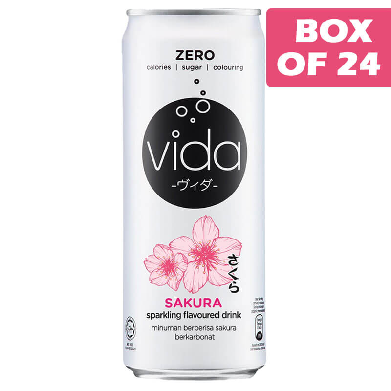 Vida Sparkling Sakura 325Ml