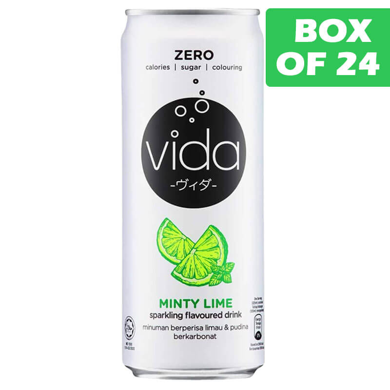 Vida Sparkling Minty Lime 325ml