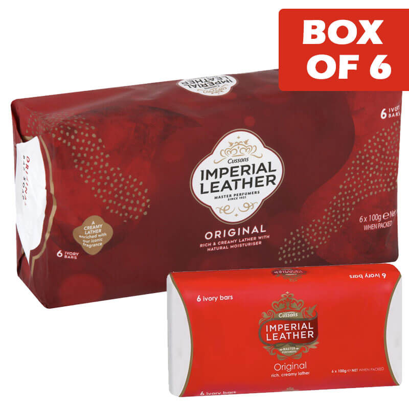 Imperial Leather Original Soap 100g (6 Pack)