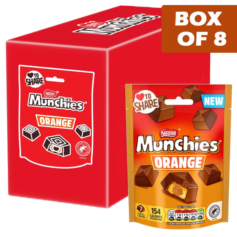 Nestle Munchies Orange Pouch Bag 100g