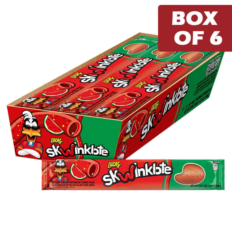 Lucas Skwinklote Watermelon Candy Strip 40g