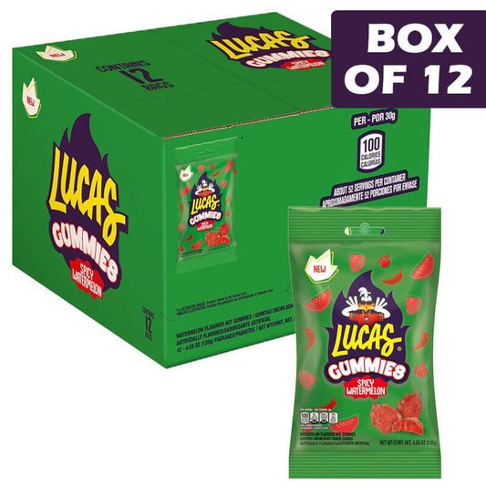 Lucas Spicy Gummies Watermelon Bag 130g