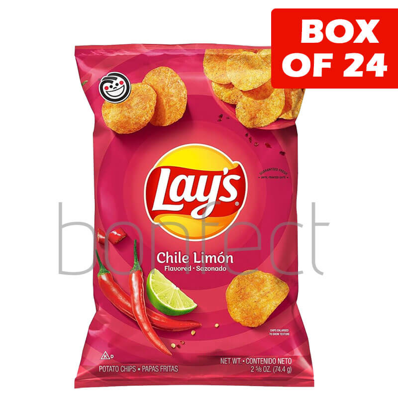 Mexican Lays Chile Limon Potato Chips 63g