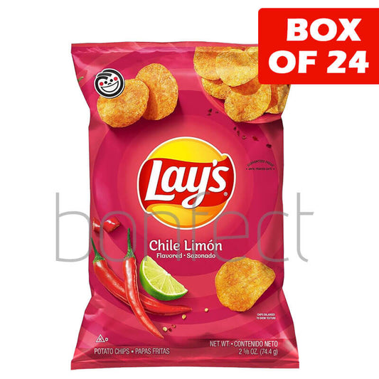 Mexican Lays Chile Limon Potato Chips 63g