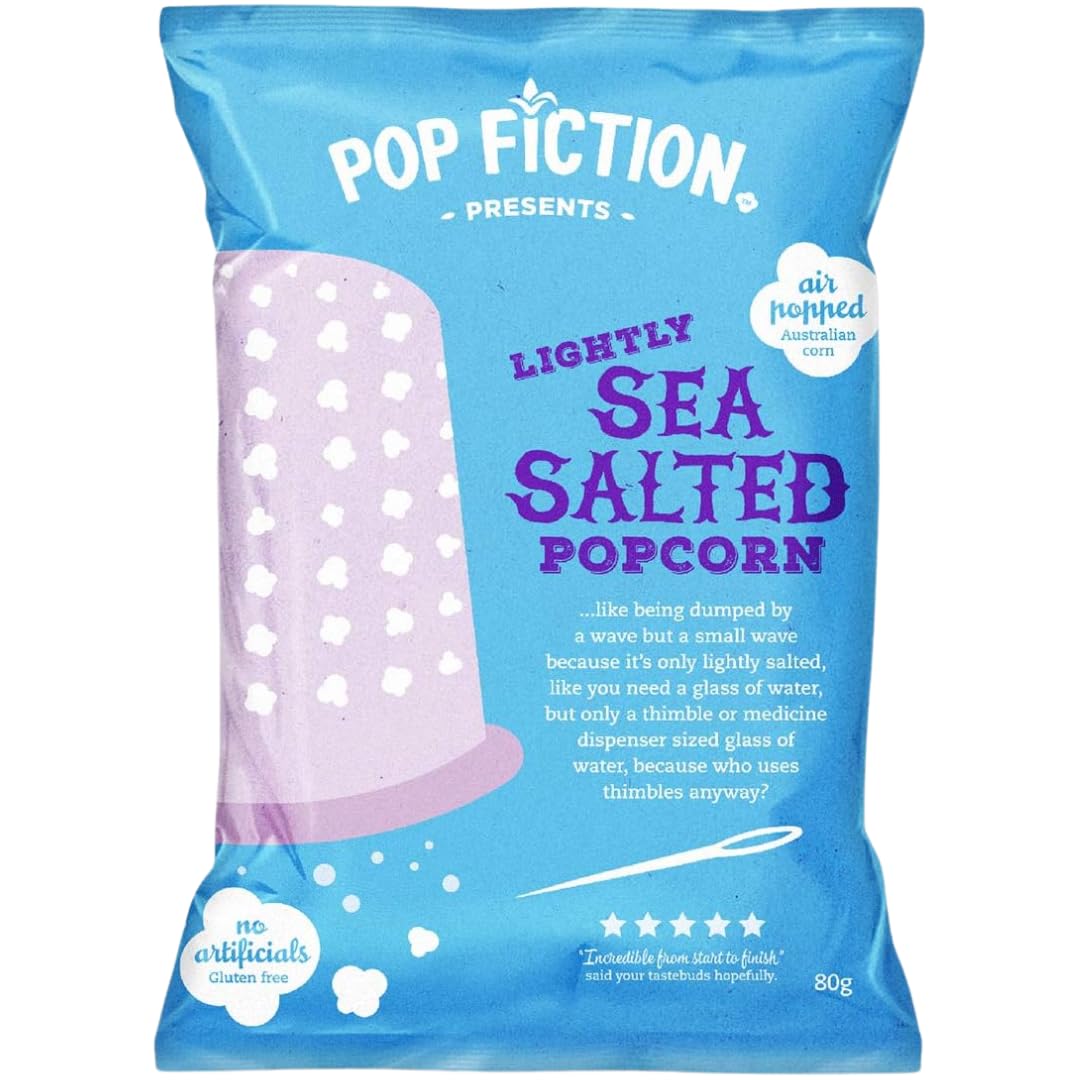 Jc's Pop Fiction Sea Salt 80g