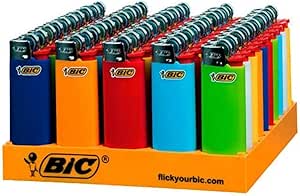 Bic Mini Lighter 50 Pack