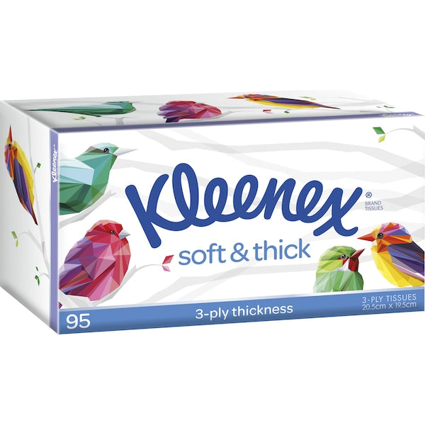 Kleenex Tissue 3ply (95 Pack)