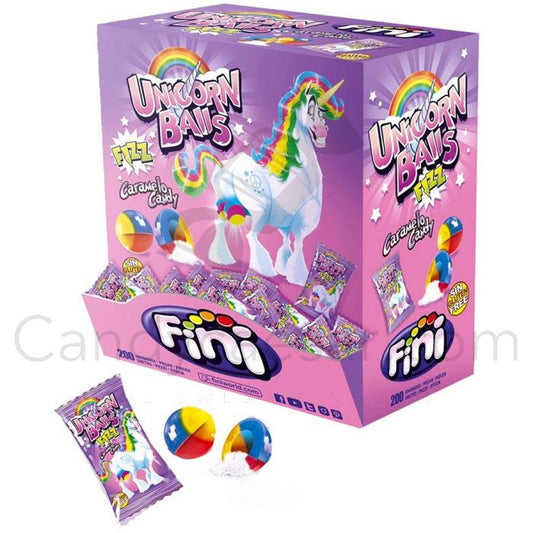 Unicorn Balls Fizzy Candy (200 Piece)