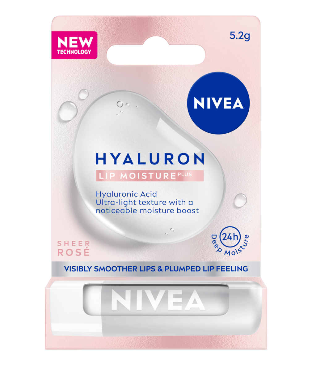 Nivea Lip Moisture Plus Rose