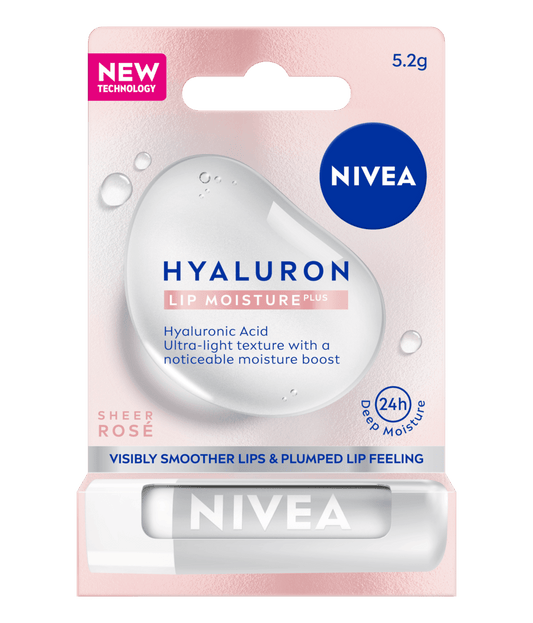 Nivea Lip Moisture Plus Rose