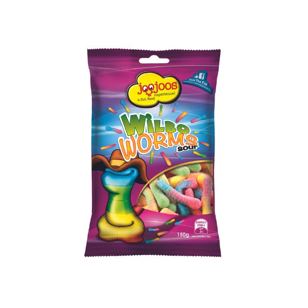 JooJoo Sour Worms 150g