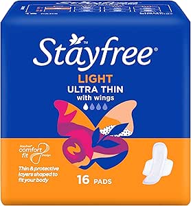 Stayfree Ultra Thin Lightwings 16 Pack