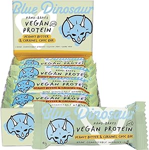 Blue Dinosaur Vegan Protein Peanut Butter & Caramel 45g