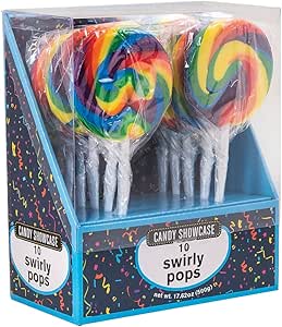 Lolliland Swirly Pops 50g (10 Pieces)