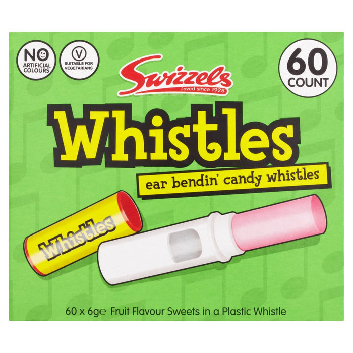 Swizzels Whistles (60 Pieces)