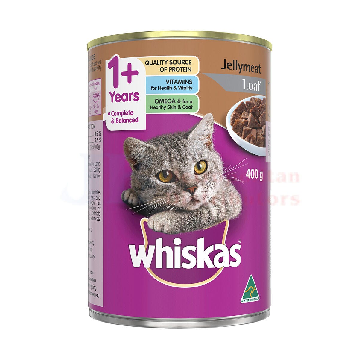 Whiskas Jellymeat Loaf 400g