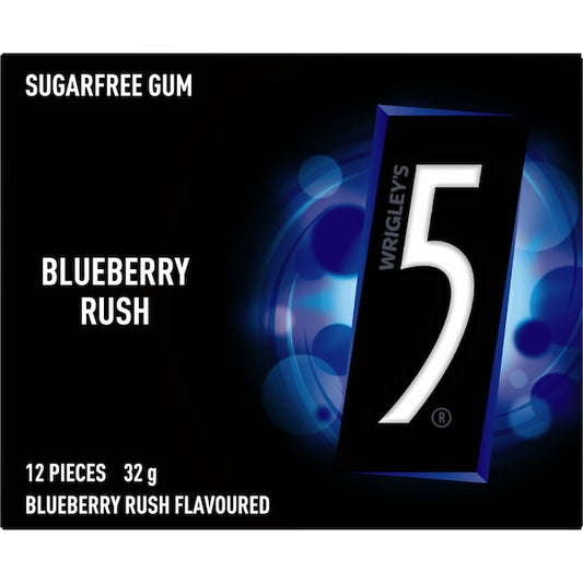 5 Gum Blue Berry 32g