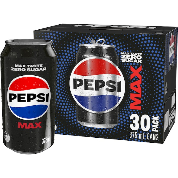Pepsi Max 375ml (30 Pack)