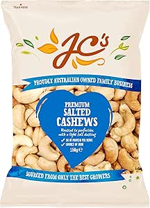 Jc's Salted Cashews 150g