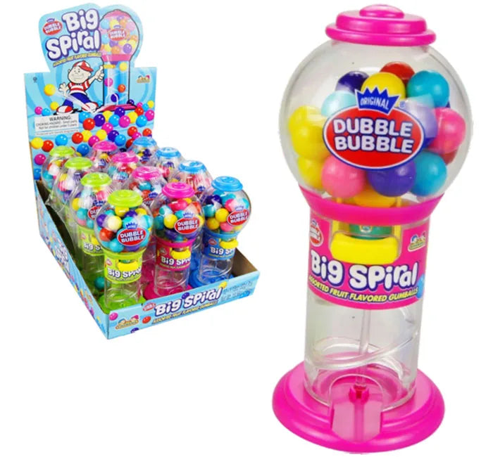 Duble Bubble Big Spiral Mini Dispenser 32g