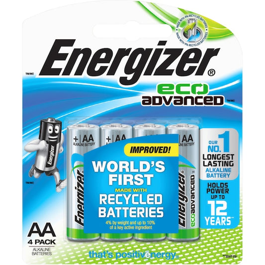 Energizer Eco Advanced AA 4 Pack 