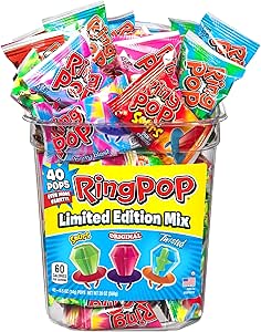 Topps Ring Pop Tub (40 Pack)
