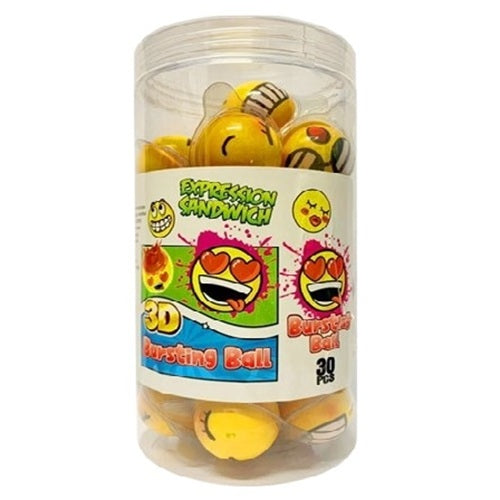 Gummy Emoji Ball (30 Pieces)