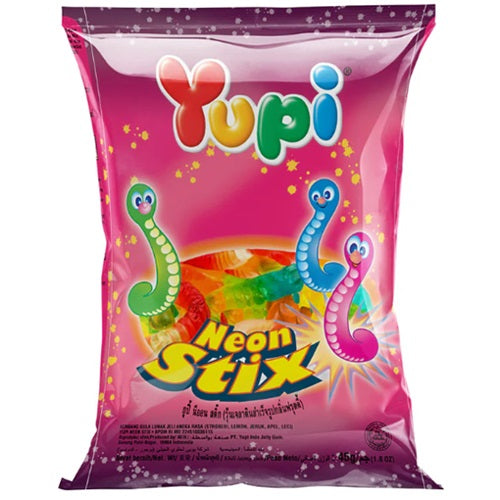 Yupi Gummy Neon Stix 40g (12 Pack)