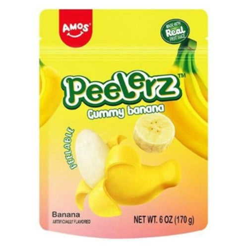 Amos Peel Gummy Banana 170g