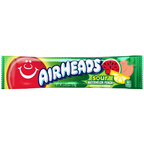 Airhead Sour Watermelon 15g (36 Pieces)
