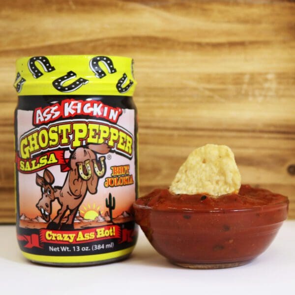 Ass Kickin Ghost Pepper salsa 348ml