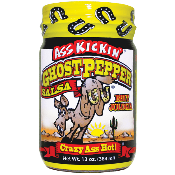 Ass Kickin Ghost Pepper salsa 348ml