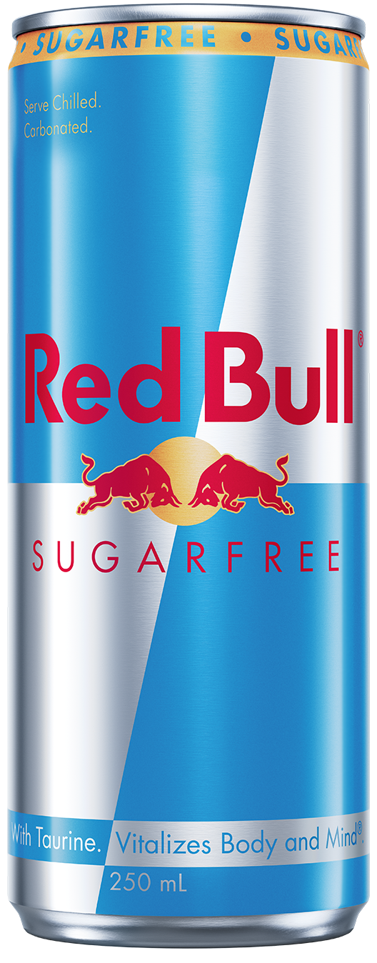 Red Bull Cans Sugar Free 250ml
