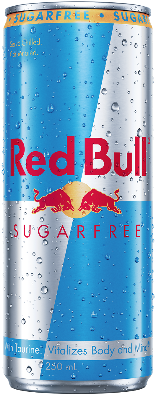 Red Bull Cans Sugar Free 250ml