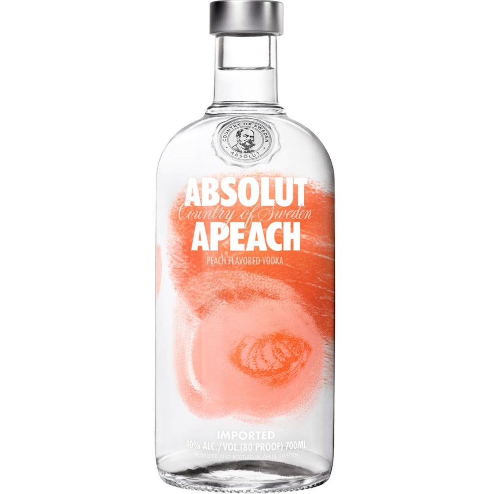 6 x Absolut Apeach 700Ml