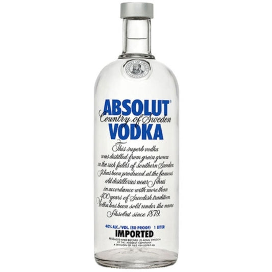 Absolut Vodka 1000Ml