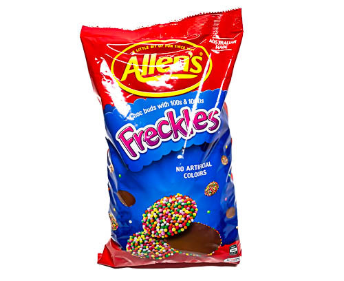 Allen's Freckles Lollies Bag 1Kg