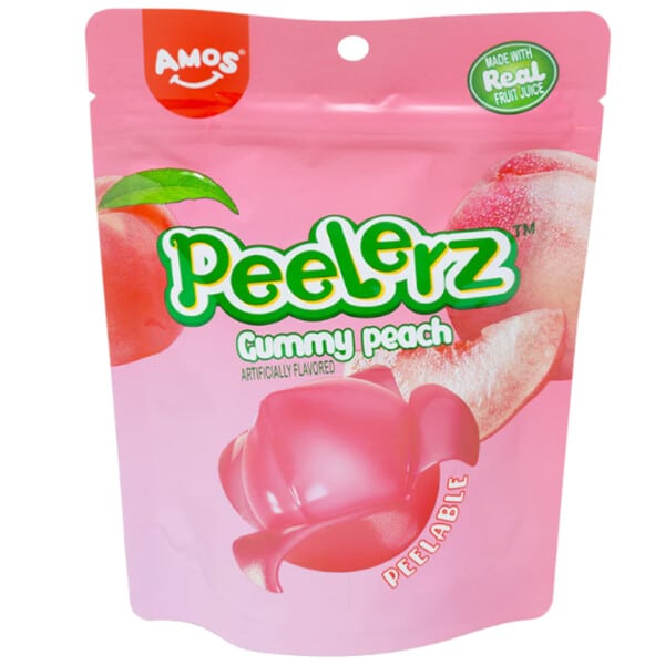 Amos Peel Gummy Peach 170g