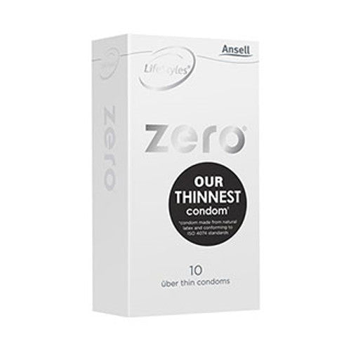 Ansell Condom Zero (10 Pack)