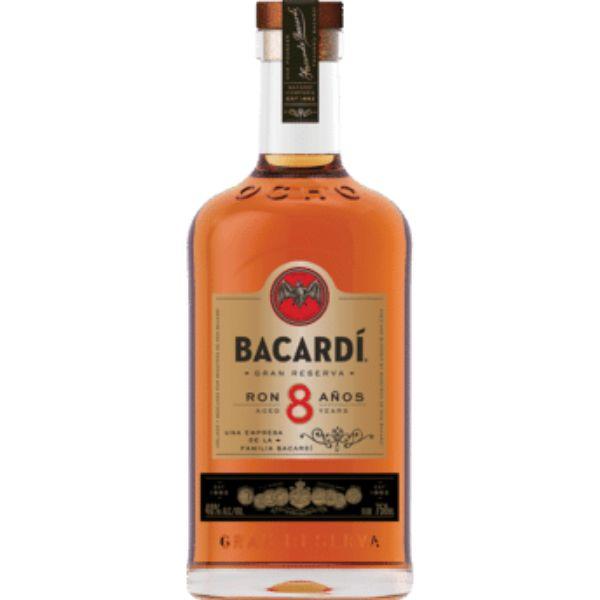6 x Bacardi 8  700Ml