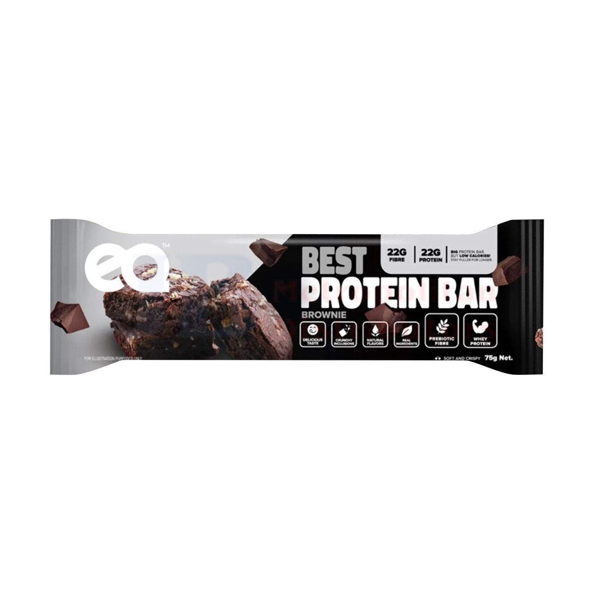 Eq Best Protein Bar Brownie 75g