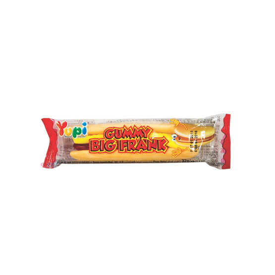 Yupi Gummy Big Frank 32g (24 Pack)