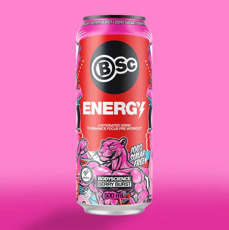 Bsc Energy Berry Burst 500ml